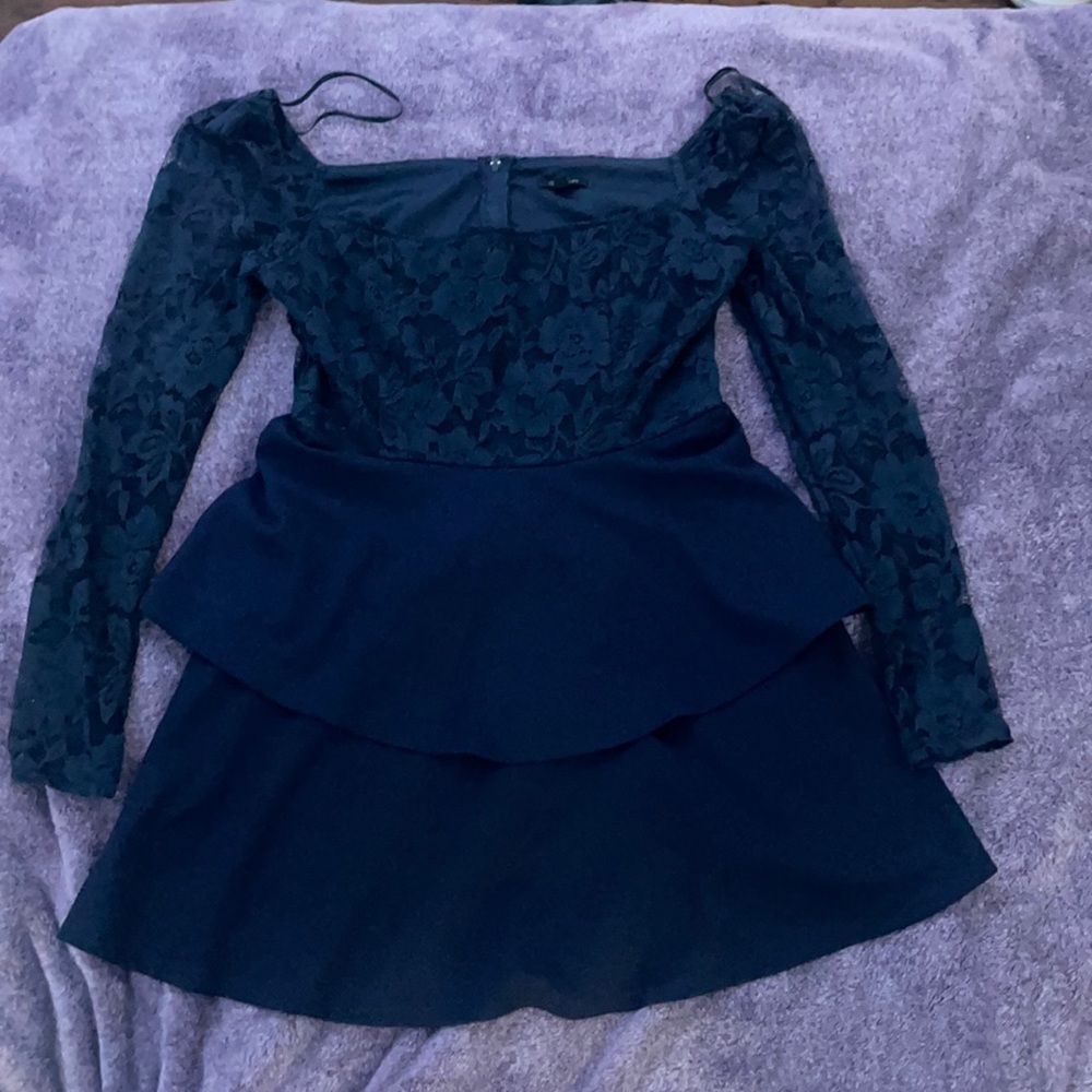 Navy blue dress